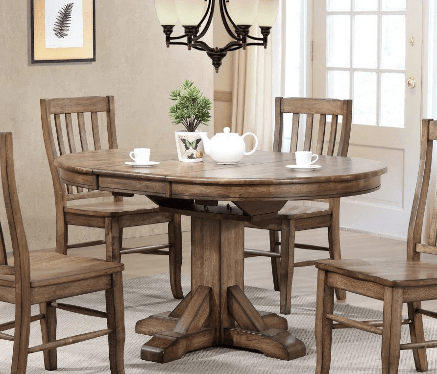Carmel Pedestal Table Set